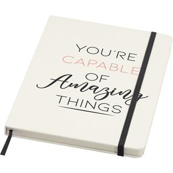 Libreta reciclada A5 con páginas rayadas Bass