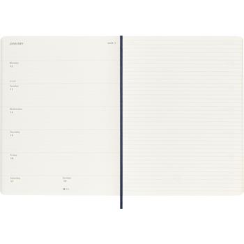 Libreta XL con tapa blanda de 12 meses Moleskine
