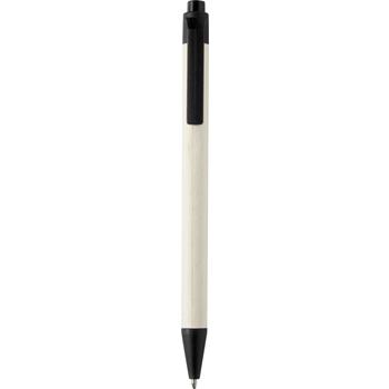 Bolígrafo fabricado con cartones de leche recilados Dairy Dream (tinta negra)