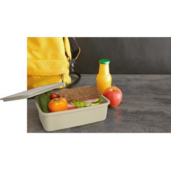 Fiambrera de 800 ml en plástico reciclado "Dovi"
