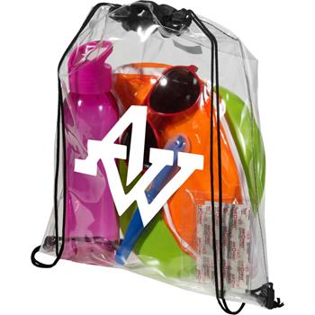 Mochila de cuerdas transparente 5L Lancaster