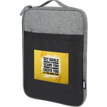 Funda para portátil de 14" reciclada GRS en dos tonos de 2,5 L "Reclaim"