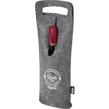 Bolsa de vino de fieltro reciclado GRS de 75 cl Felta