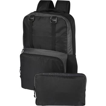 Mochila para portátil de 15" reciclada GRS en dos tonos de 14 L "Trailhead"
