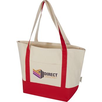 Bolsa Tote de algodón reciclado GRS de 320 g/m² Sam