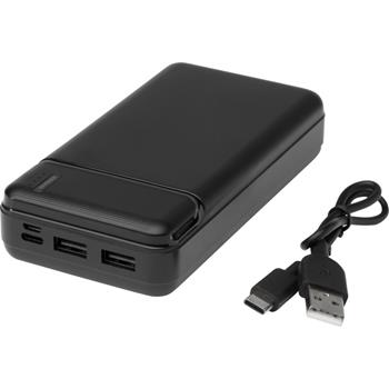 Batería externa de plástico reciclado de 20 000 mAh "Loop"