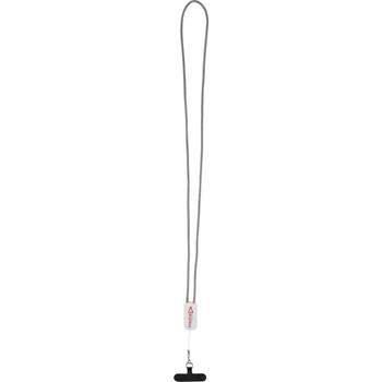 Lanyard de plástico reciclado para smartphone con cable integrado 5 en 1 de 27 W Anser