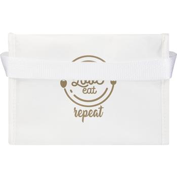 Bolsa isotérmica para 6 latas no tejida de material reciclado GRS de 4 l "Spectrum"