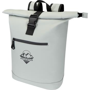 Mochila de 15" y 18 L con parte superior enrollable de material reciclado con certificado GRS Resi Plus