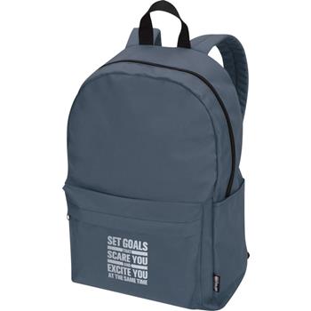 Mochila para portátil urbana de 14" y 16 L de material reciclado con certificado GRS Byron