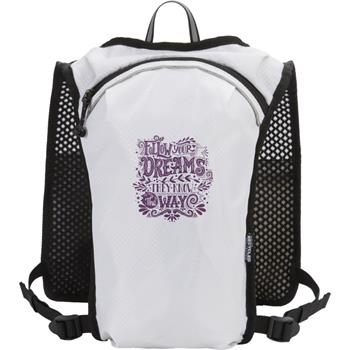 Chaleco de running de material reciclado con certificado GRS y mochila de hidratación de 5 L Varyon