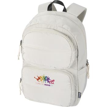 Mochila para portátil de 15,6" y 18 L de material reciclado GRS  Puffer