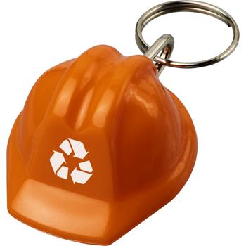 Llavero de material reciclado con forma de casco protector "Kolt"