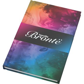 Libreta de tapa dura mate A5 con 100 hojas Novella Brontë