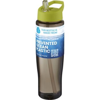 Bidón deportivo de 700 ml con tapa con boquilla H2O Active® "Eco Tempo"