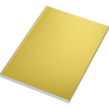 Libreta A5 de tapa blanda metalizada - 100 hojas "Novella Austen"