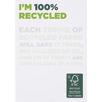 Libreta A7 de papel reciclado Desk-Mate®