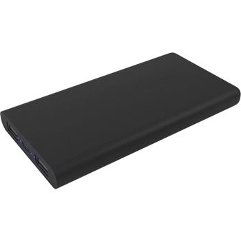 Batería externa inalámbrica de caucho luminosa de 10 000 mAh "SCX.design P40"