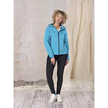 Chaqueta softshell reciclada para mujer "Coltan"