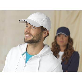 Gorra sandwich reciclada de 6 paneles Cool Fit GRS "Morion"