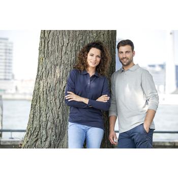 Polo de manga larga para hombre "Calgary"