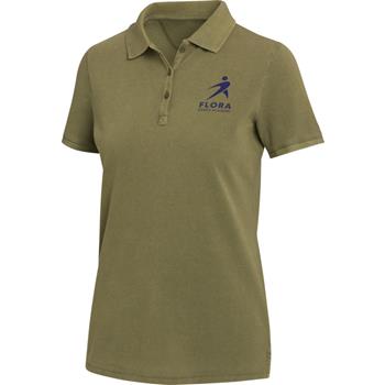 Polo de 200 g/m2 lavado para mujer Calgary