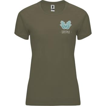 Camiseta deportiva de manga corta para mujer "Bahrain"