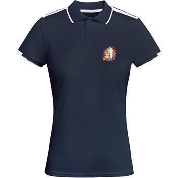 Polo deportivo de manga corta para mujer "Tamil"