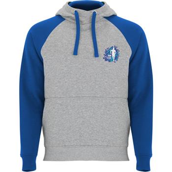Sudadera con capucha bicolor unisex de 280 g/m² Badet