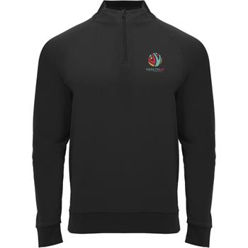 Sudadera unisex de manga larga y cremallera 1/4 "Epiro"