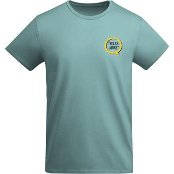 Camiseta de manga corta para hombre algodón orgánico de 175 g/m² Breda
