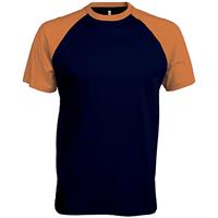 Baseball - camiseta bicolor manga corta hombre