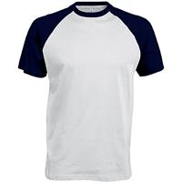 Baseball - camiseta bicolor manga corta hombre