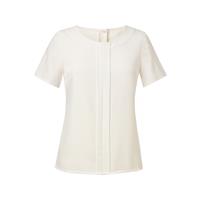 Blusa felina de crêpe de china