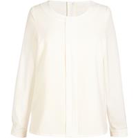 Blusa riola de crêpe de china