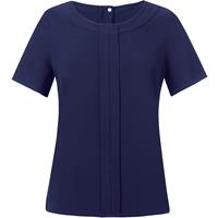 Blusa verona de crêpe de china