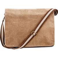 Bolsa mensajero canvas estilo vintage