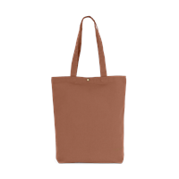 Bolsa shopper de algodón efecto lavado