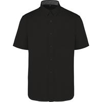 Camisa de algodón ariana iii manga corta hombre