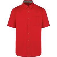 Camisa de algodón ariana iii manga corta hombre