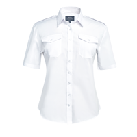 Camisa de piloto mujer manga corta