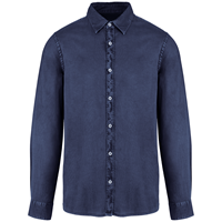 Camisa ecorresponsable efecto lavado hombre
