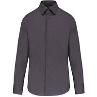 Camisa sin planchado de manga larga hombre