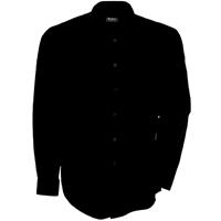 Camisa no-plancha manga larga hombre