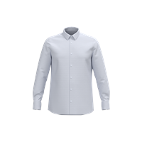 Camisa oxford de manga larga hombre