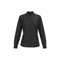 Camisa popelina de polialgodón de fácil cuidado para mujer
