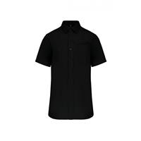 Camisa popelina manga corta hombre