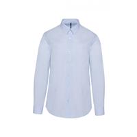 Camisa popelina manga larga hombre