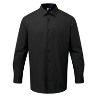 Camisa popelina recyclight manga larga hombre