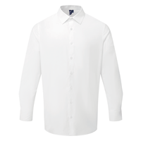 Camisa popelina recyclight manga larga hombre